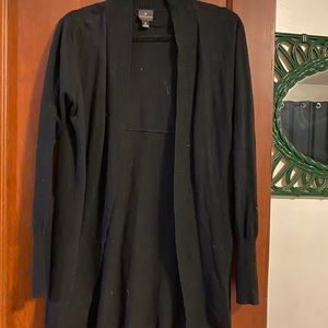 Black cardigan size large tall